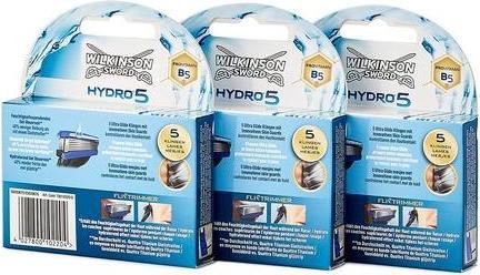 Valeurs nutritives et ingrédients Wilkinson Hydro 5 (12 x)