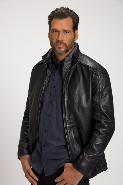 Produktbild JP1880 Lederjacke, Leder, Lammnappa, Stepp-Einsatz herausnehmbar, Zipper (4XL)