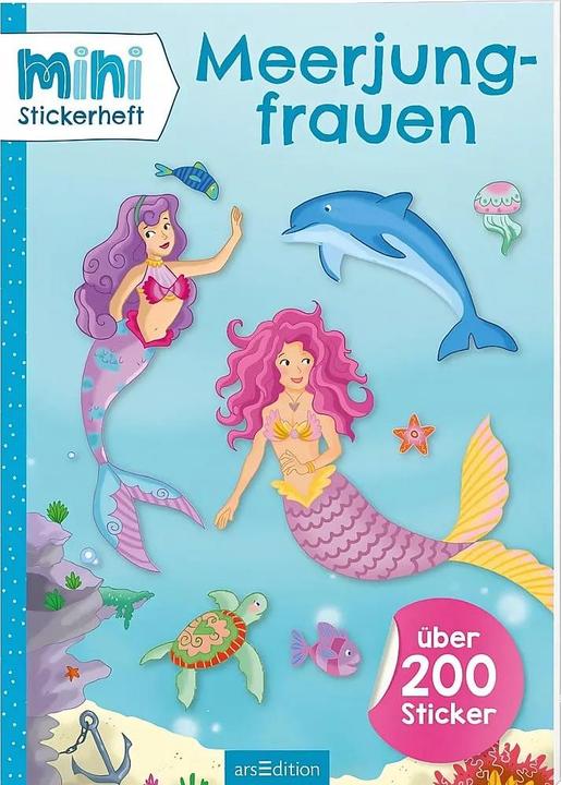 Actual product image MINI-Stickerheft – Meerjungfrauen