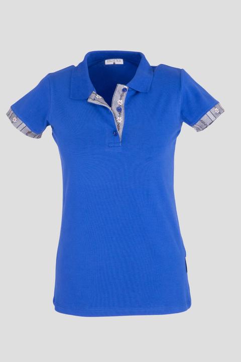 Produktbild Edelvetica Polo Shirt Edelweiss Krageninnenseite & Armabschluss Damen (S)