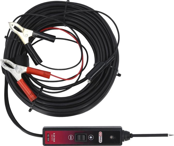 Actual product image KS Tools Function test lamp, 6 - 24 V DC, cable length 25 m