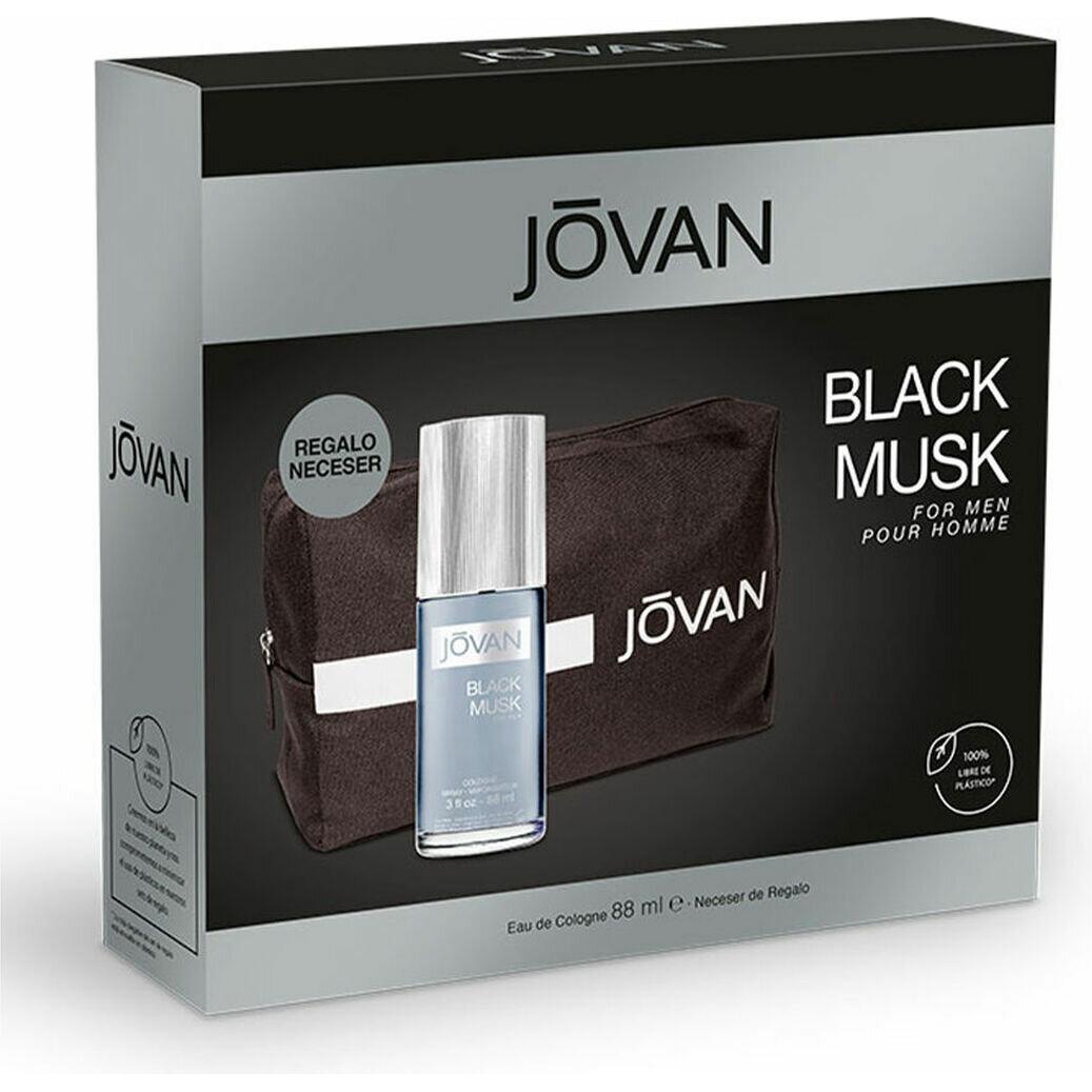 Thumbnail - Jovan, Beauty Geschenkset, Men Musk Black 88 Vap Nec Cof (Rasierset)