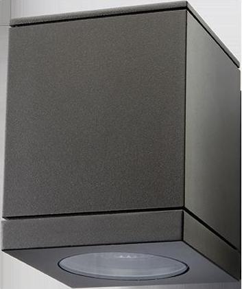 Produktbild Sg Deckenanbauleuchte ECHO 35W HV gr IP54 623685 (GU10)