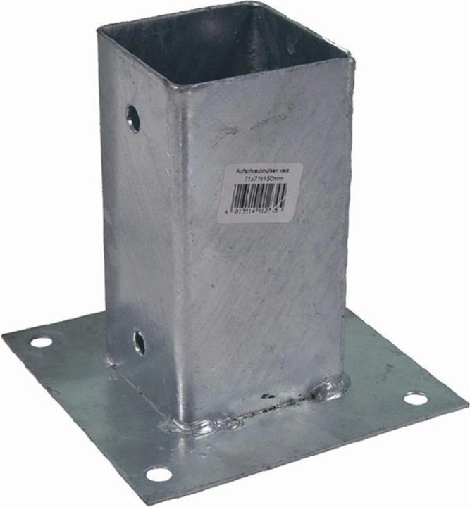 Produktbild Rewwer Tec Aufschraubhülse 71x71 mm verzinkt (1 Stk.)