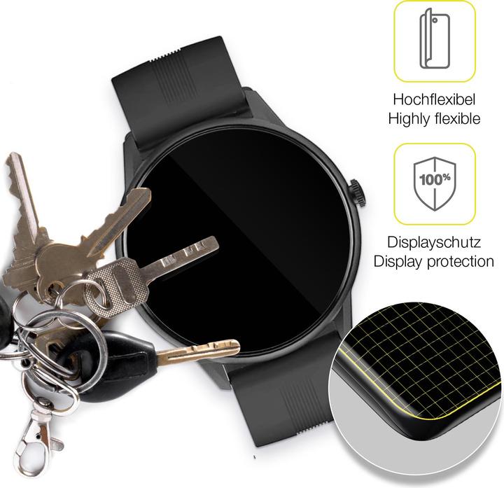 Image du produit Dipos Film de Protection d’écran Full-Cover 3D (Lytimes 1,3 pouces Smartwatch)