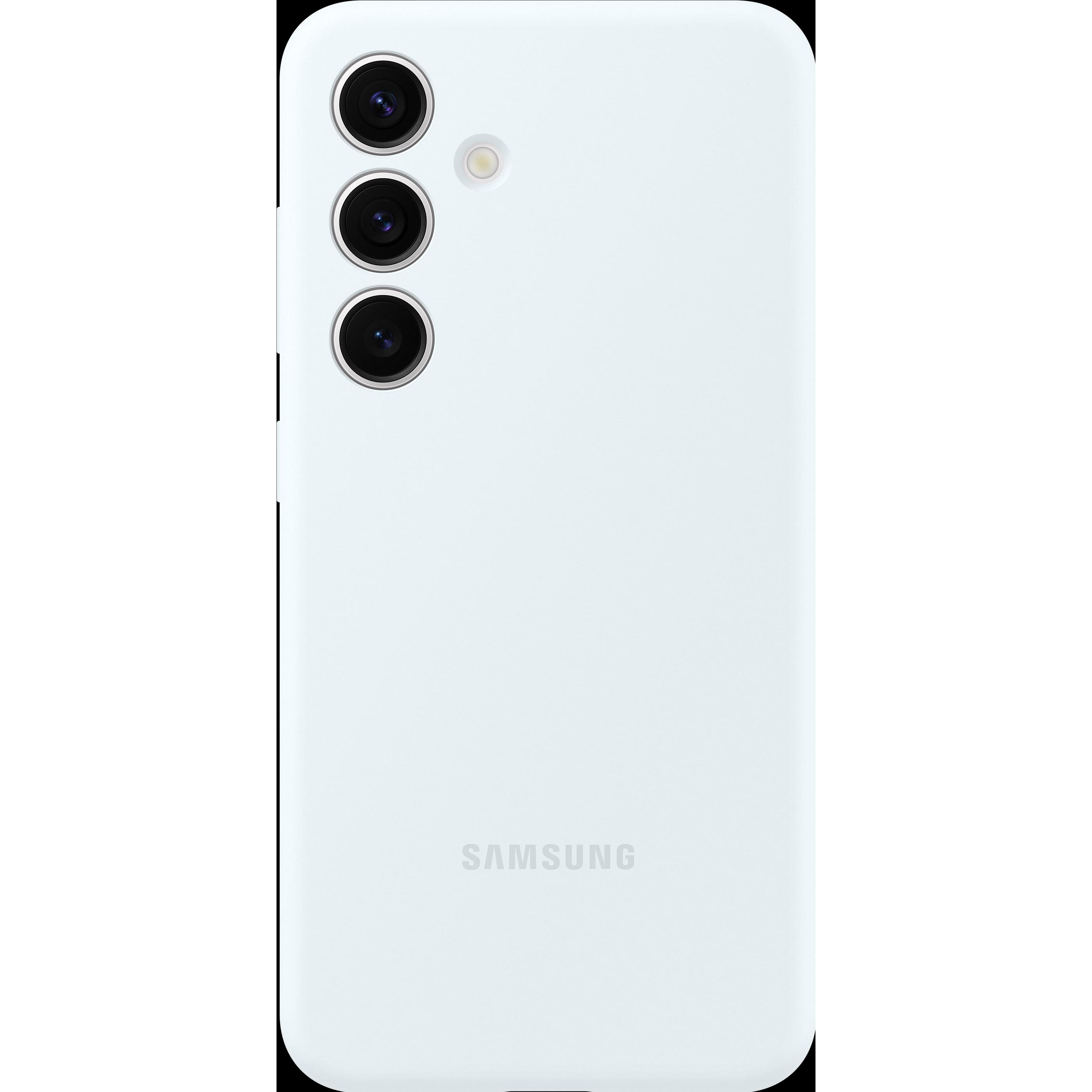 Samsung Silicone Case (Samsung Galaxy S24), Smartphone Hülle, Grau