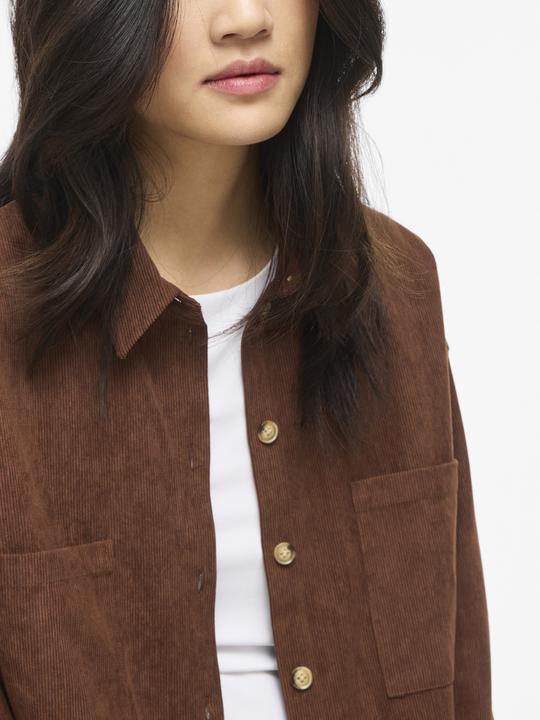 Actual product image Vila VIKIRA Cord Shacket (34)