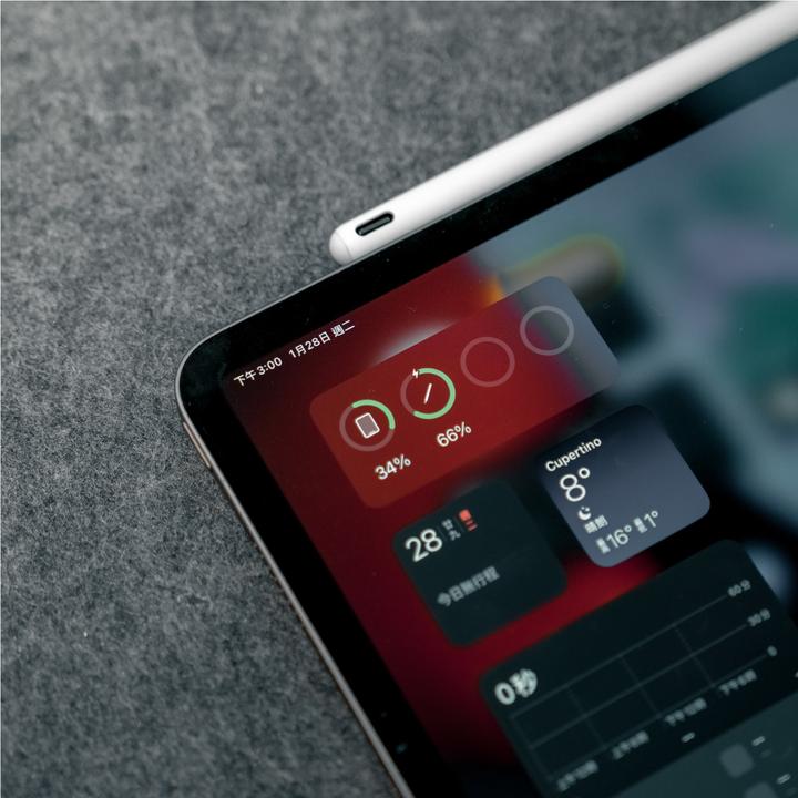 Actual product image Vinnic Pro Stylus for iPad VPMA-STWLG1-WH, Wireless, USB-C