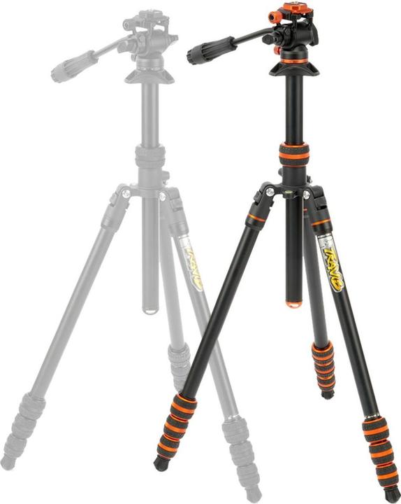 Produktbild 3 Legged Thing Punks Travis 2.0 & Airhed Trinity Zwart/Oranje (Metall)