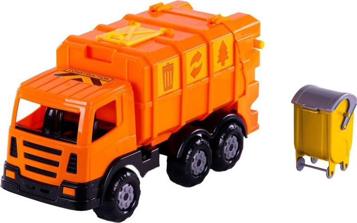 Produktbild Polesie Cavallino XL Müllwagen Orange, 42cm