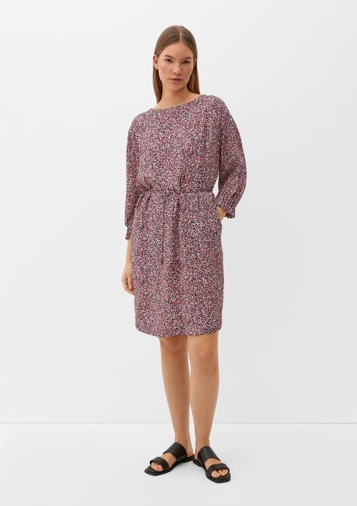 Actual product image s.Oliver Kleid Kleid mit Allover-Muster (40)