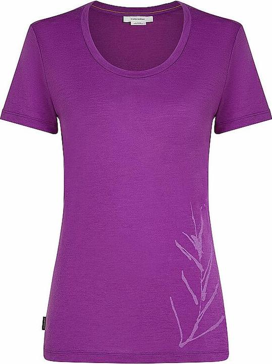 Icebreaker Women's Merino150 TechLite S/S Scoop Tee Panax (XL)