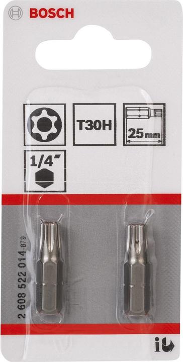 Productafbeelding Bosch Professional Zubehör Torx bit TR 30 Toebehoren ext (Zeshoek met plus minus)