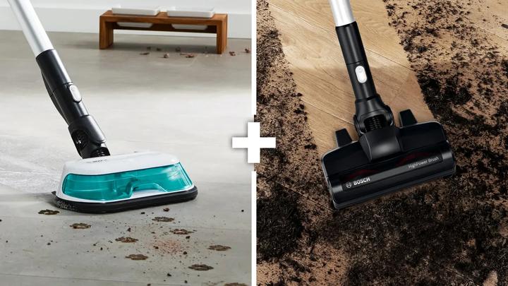 Actual product image Bosch Hausgeräte Bosch Akku-Staubsauger BSS712XHYG Unlimited 7 ProHygienic Aqua