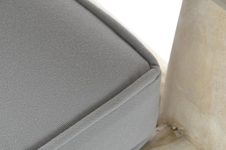 Image du produit DKD Home Decor Garden sofa Natural Light grey Teak 65 x 80 x 92 cm