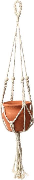 Produktbild I Am Creative Terracotta-Topf mit Makramee (14 x 15 cm)