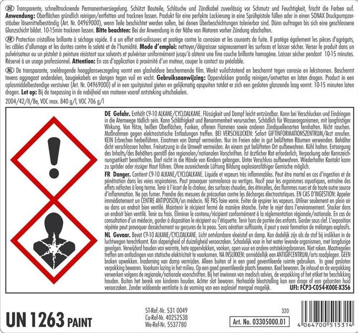 Actual product image Sonax Engine + MachineGlanz 5 l (5000 ml)