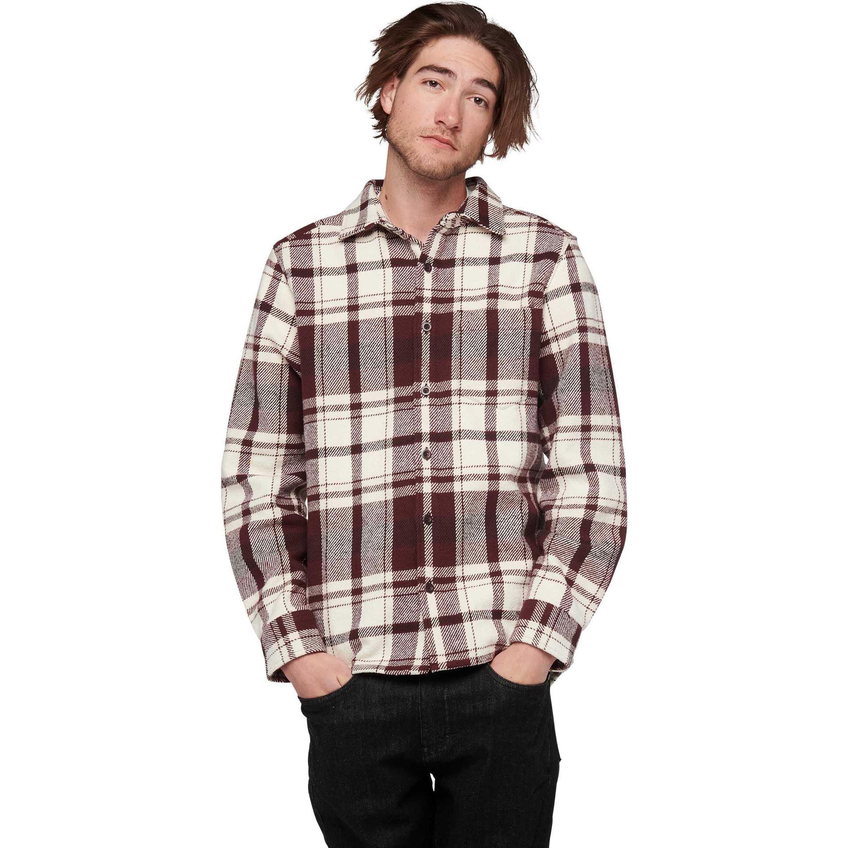 Thumbnail - Black Diamond, Herren, Hemd, M Project Heavy Flannel, Rot, (XL)