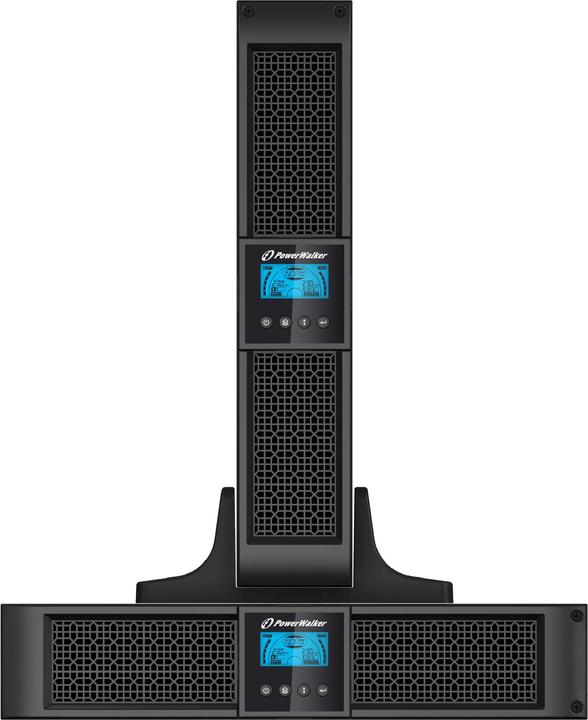 Actual product image Powerwalker VI 3000 RT HID 3000VA 2700W Line-Interactive UPS Tower/Rack AVR LCD Pure Sine Wave SNMP Slot (3000 VA, 2700 W, Line-interactive UPS)
