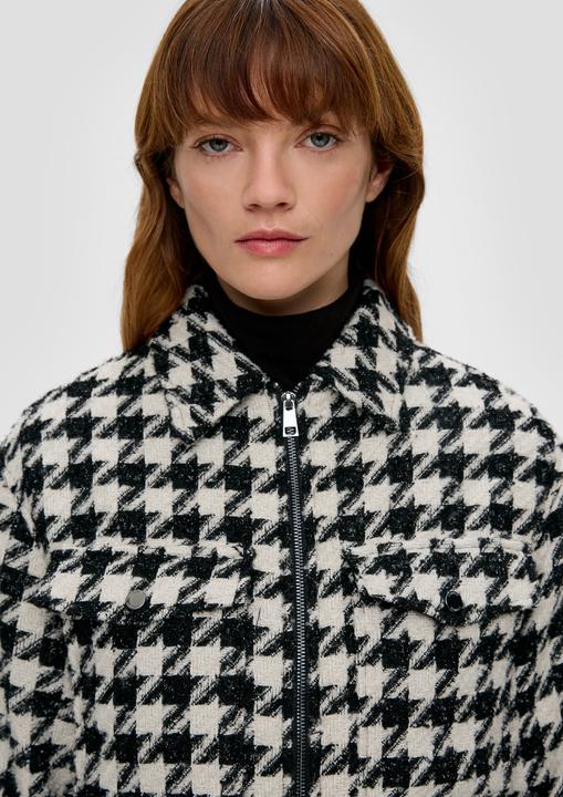 Actual product image s.Oliver Indoor-Jacke Jacke mit Webmuster und Metallic-Effekt (40)