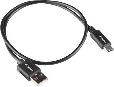 Produktbild Lanberg CA-USBO-15CU-0005-BK (0.50 m, USB 2.0)