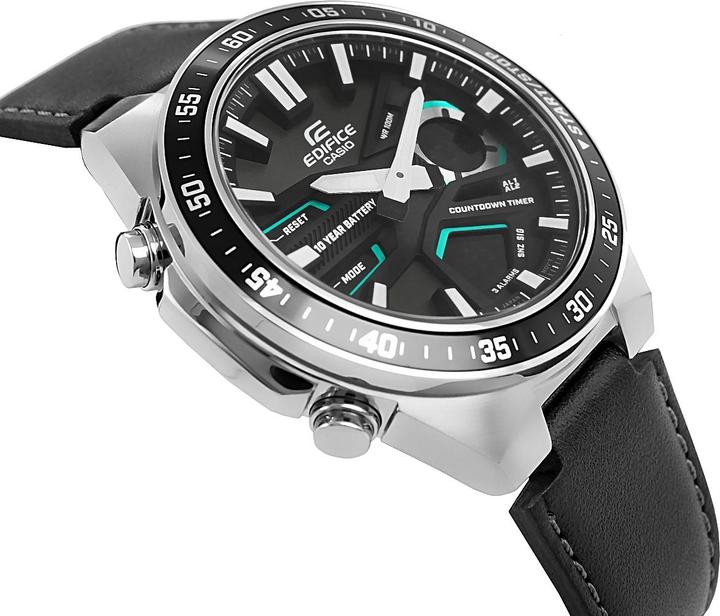 Produktbild Casio Edifice - EFV-C110L-1AVEF (Digitaluhr, Analoguhr, Lünette drehbar, Taucheruhr, 47 mm)