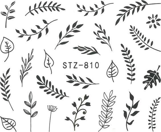 Produktbild Nagellack24 Nail Art Sticker Wassertransfer 810