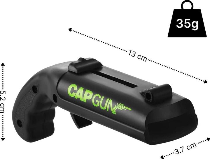 Actual product image Hermex Cap gun beer bottle opener with crown cork spinner Bottle opener Cap lifter (Bottle opener)