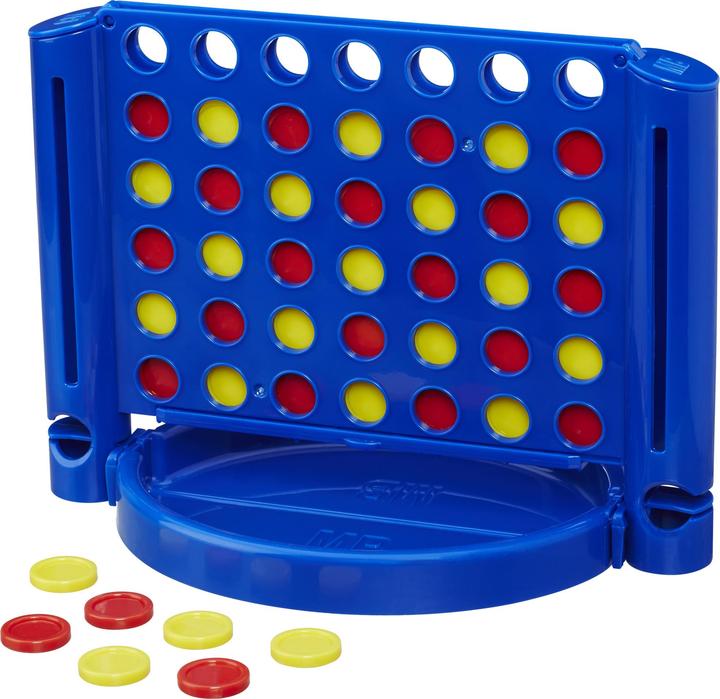 Actual product image Komelon HAS Connect 4 Travel game Grab&Go (English, 2 Players)