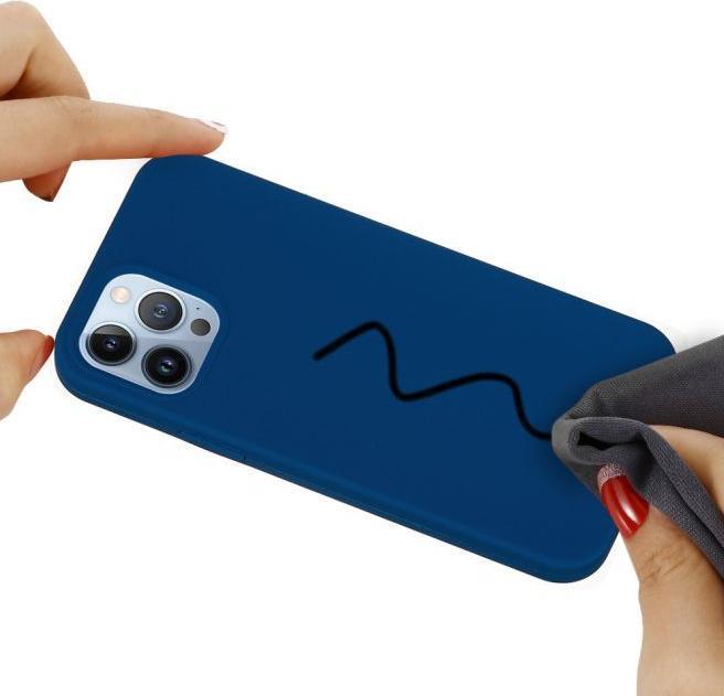 Actual product image MU Classic Liquid Silicone Series (Apple iPhone 15 Pro)