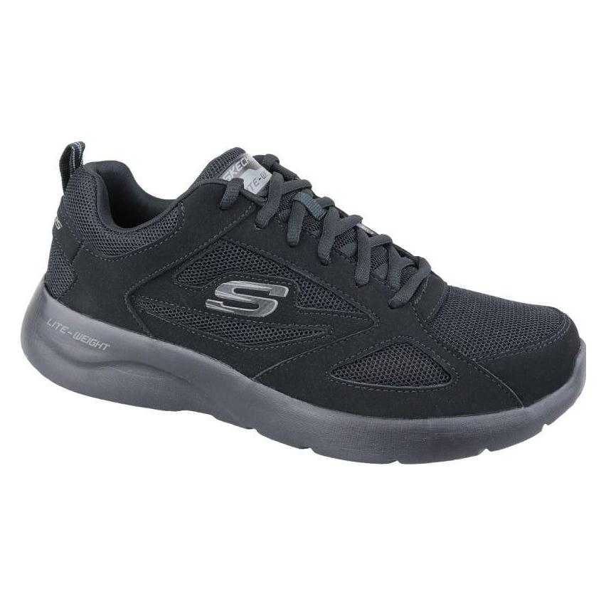 Skechers, Mannen, Sneakers, Dynamight 2.0 58363-Bbk (58363-Bbk M 42, 5), Zwart, (42.5)
