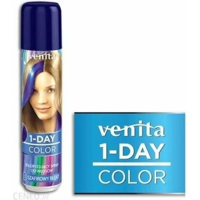 Venita, Haarfarbe, - 1-Day Coloring Hair Spray Sapphireue 50Ml (Szafirowy Błękit)