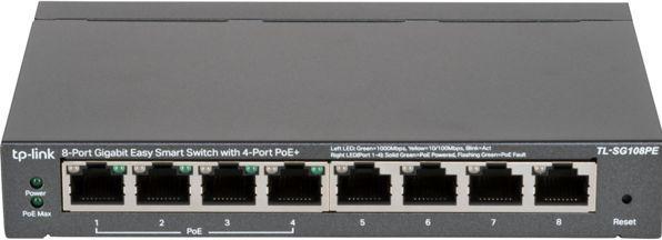 Productafbeelding TP-Link Tl-Sg108pe (8 ports)
