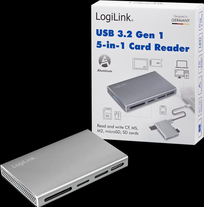 Actual product image LogiLink CR0048 (USB-C 3.2 Gen 1)
