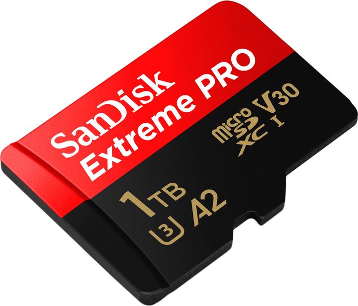 Productafbeelding SanDisk Extreme PRO UHS-I V30 (1000 GB, microSDXC, U3, UHS-I)