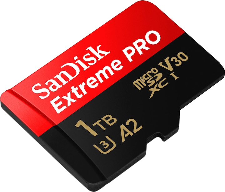 Productafbeelding SanDisk Extreme PRO UHS-I V30 (1000 GB, microSDXC, U3, UHS-I)
