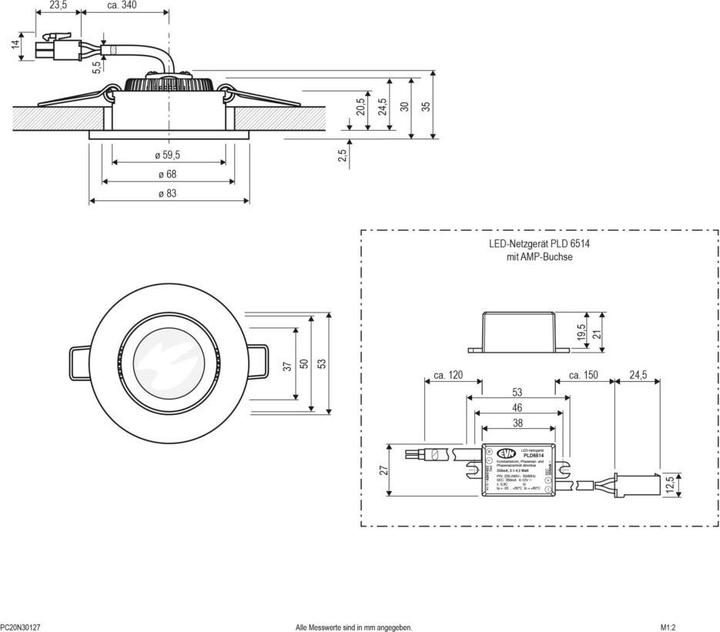 Produktbild EVN PC20N30127 (280 lm)