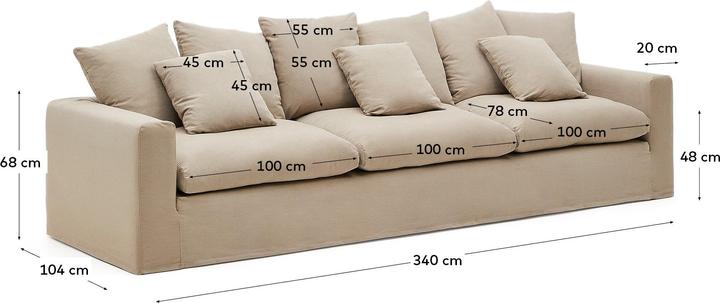 Immagine prodotto Kave Home Nora (4 posti)