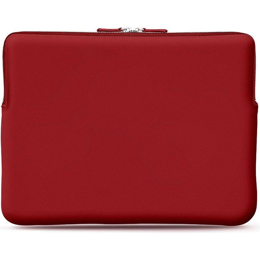 Noreve Lederhülle, Notebooktasche, Rot