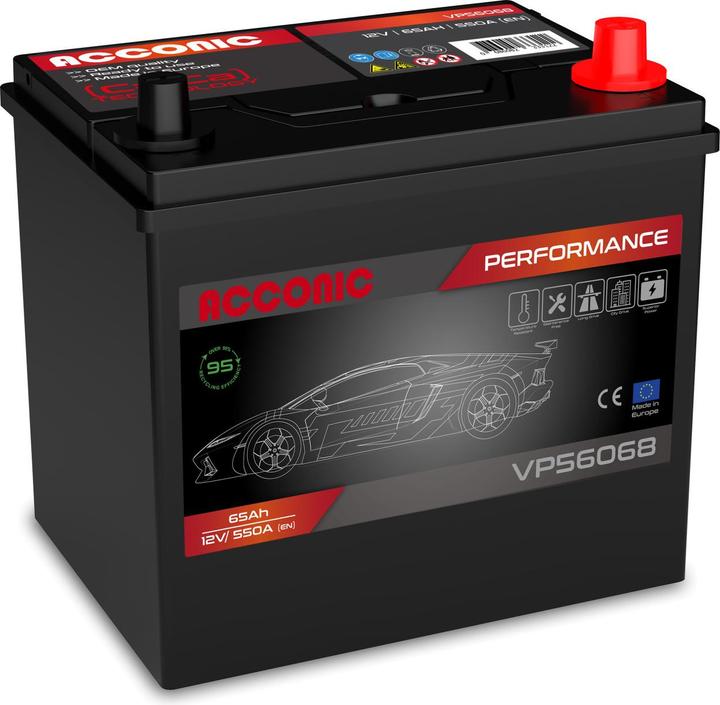 Acconic VP56068 Perfomance 65Ah Autobatterie 560 410 054 (65 Ah)