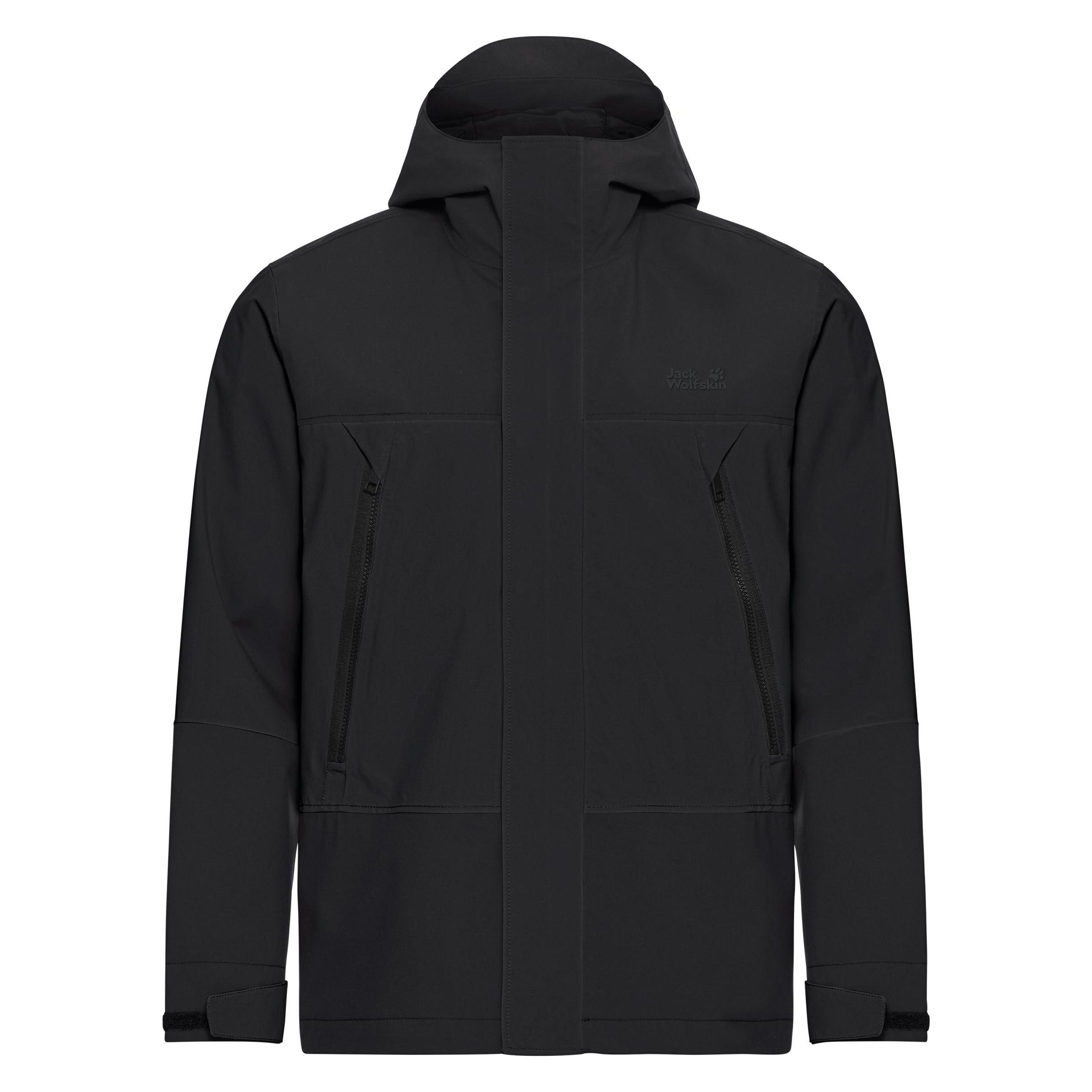 Jack Wolfskin, Herren, Leichte Jacken, Onera 2L Jkt M, Schwarz, (M)