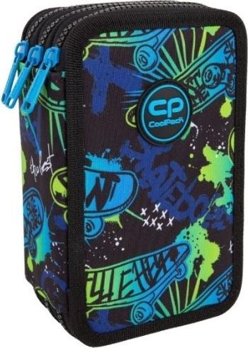 Coolpack Triple decker pencil case with equipment Jumper 3 SKATE NIGHT