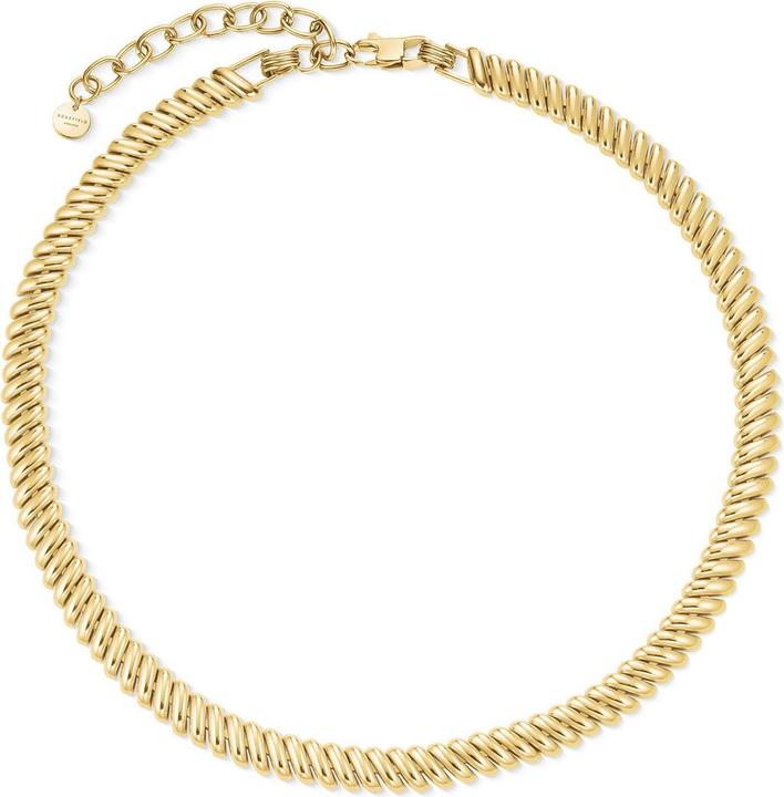 Rosefield San Marco Necklace Gold Halskette (14K Yellow gold plated stainless steel 316L, Edelstahl)