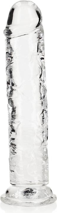 Image du produit RealRock Straight Realistic Dildo Suction Cup - 9" / 23 - Tra