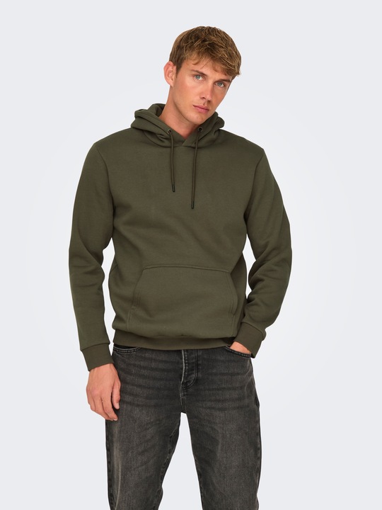 Produktbild Only & Sons Normal geschnitten Kapuze Sweatshirt Kapuzenpullover (L)