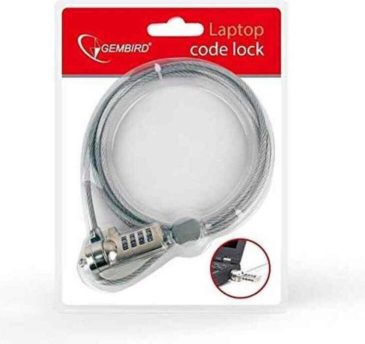 Actual product image Gembird LK-CL-01 - Notebook Locking Cable - 1.8