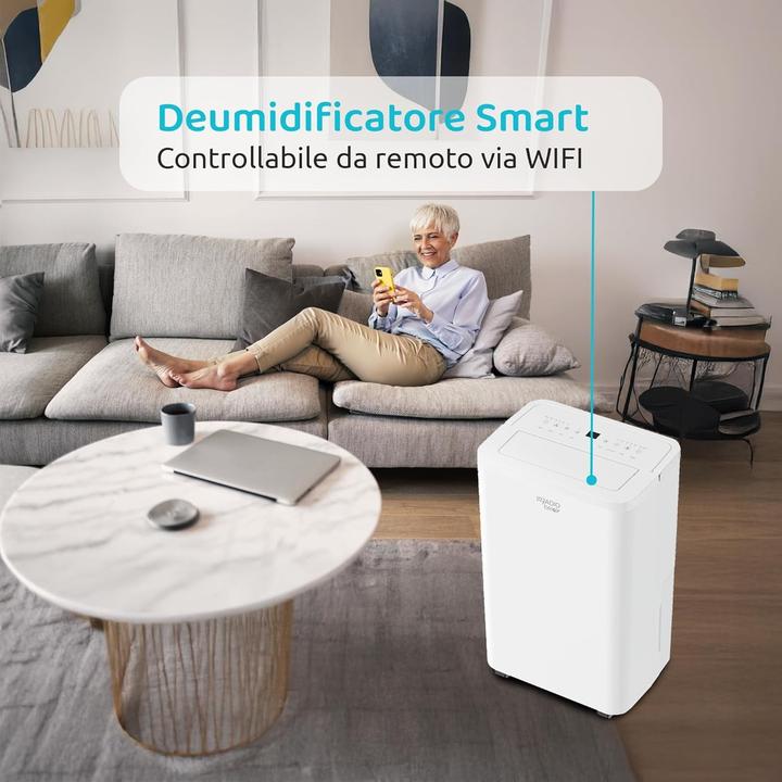 Produktbild Irradio Portable Air Dehumidifier with Remote Control, Auto Defrost, Wash Mode, 24-Hour Timer (30 m², 16 l/24h)