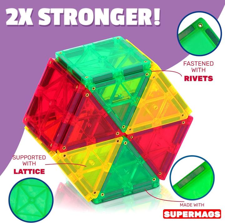 Image du produit Playmags Jeu de construction magnétique (36 pièces)