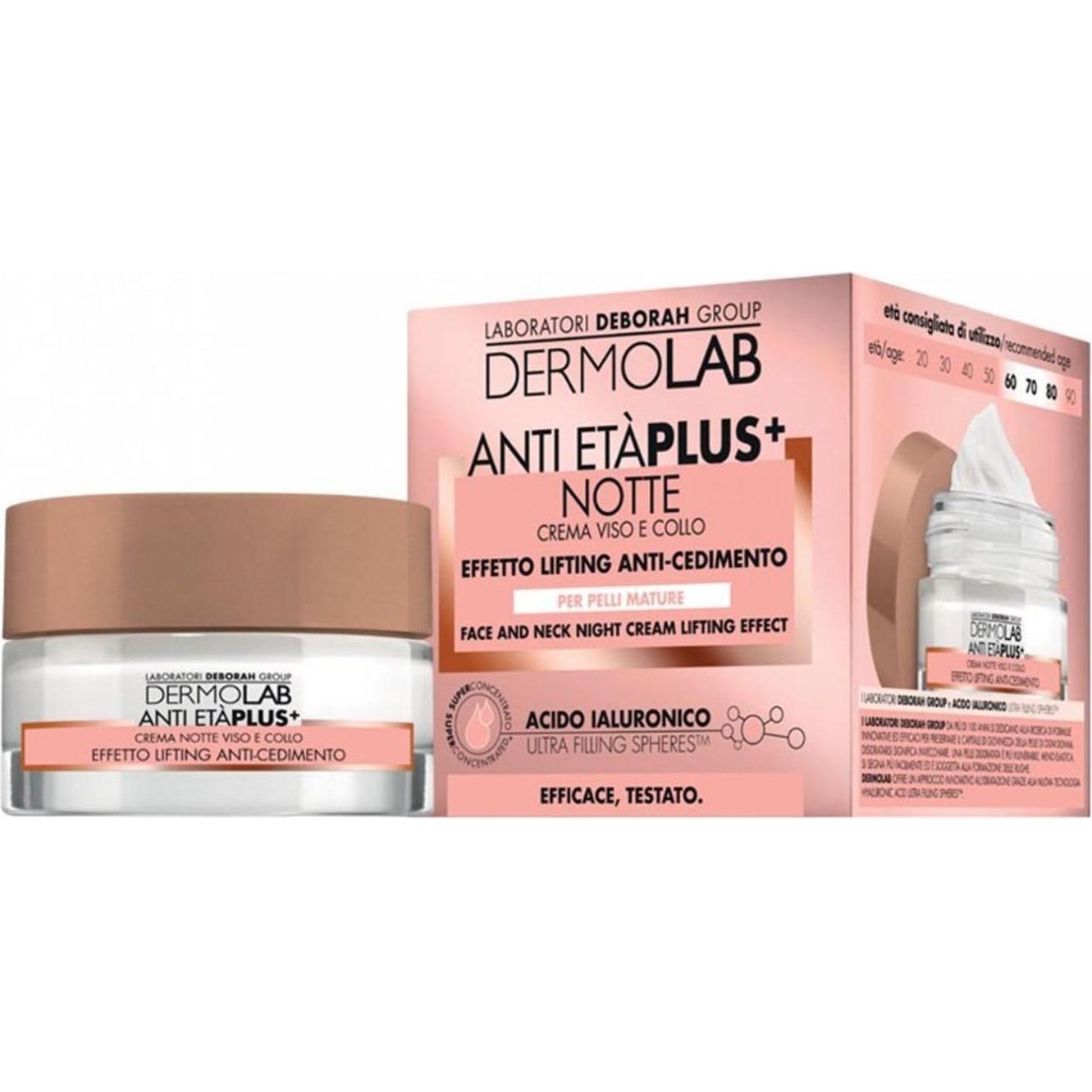Deborah Milano, Gesichtsserum, Face and Neck Night Cream (50 ml)
