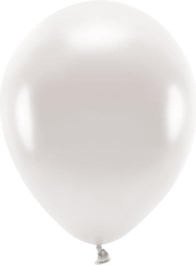 Actual product image Partydeco Eco Balloons 30cm metallic, pearl (1 pkt / 10 pc.) (10 x)